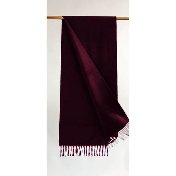 Scarves Cashmere Holland & Sherry/ Burgundy LS214